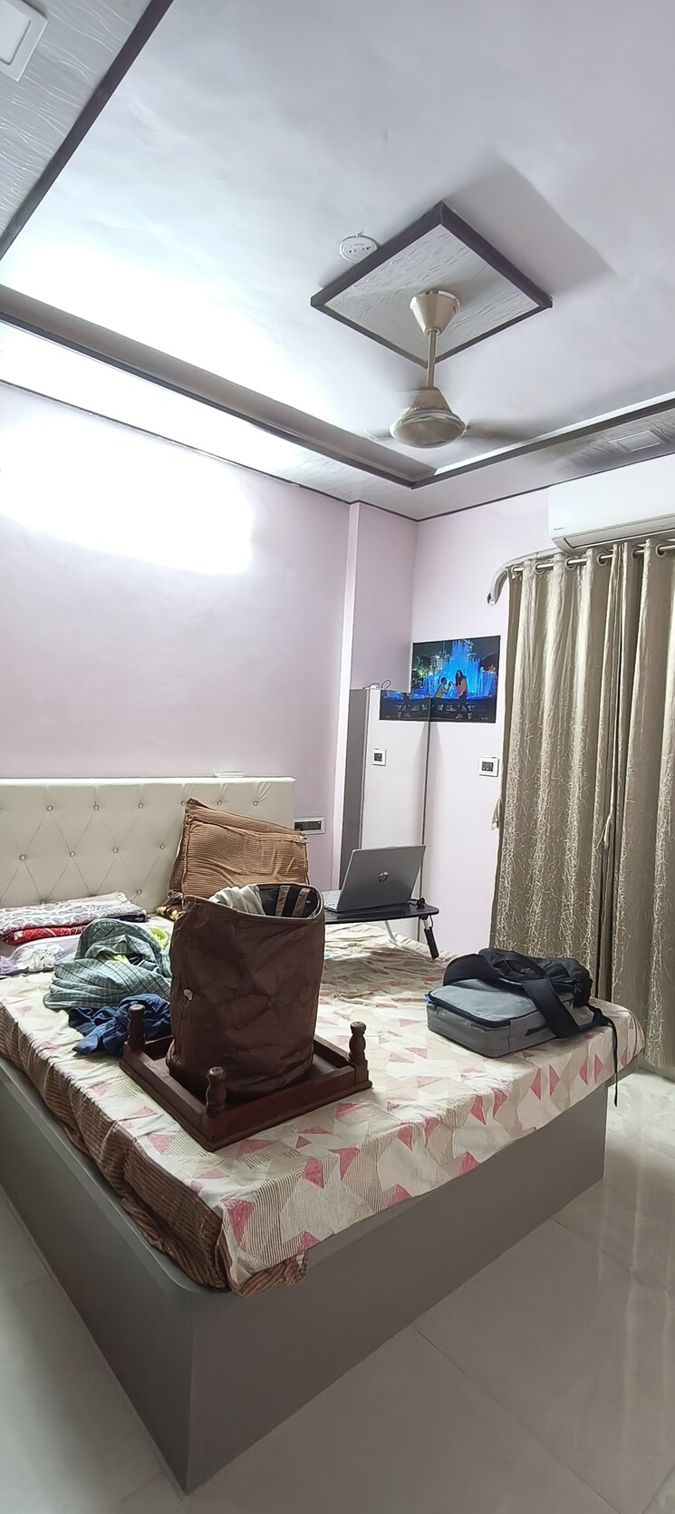 Master Bedroom, sm-residency-kharghar 2 Bedroom 1250 Sq.Ft. Apartment In Kharghar Sector 13 Navi Mumbai 7933272