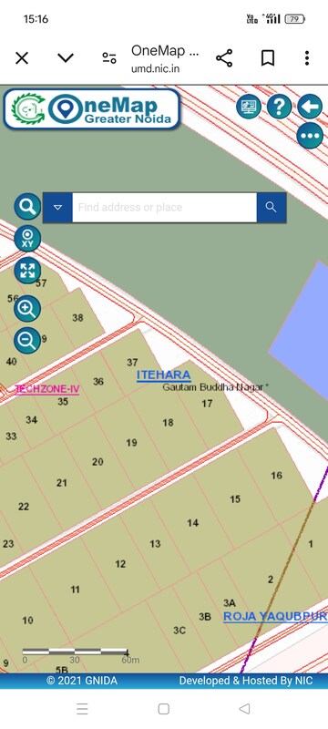  Plot – Map Location View at RG Pride, Sadullapur - for Sale
