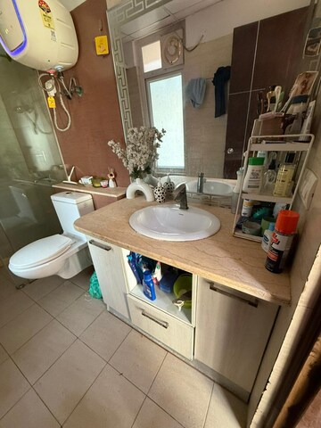 Attached Bathroom in 3 BHK Apartment at 3C Lotus Boulevard Espacia, Sector 100 – for Rent