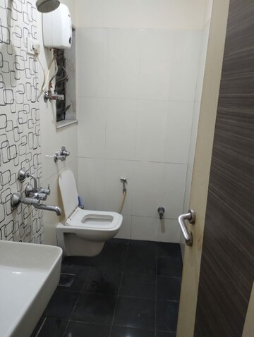 Bathroom in 2 BHK Apartment at Mat Cornel Heights, Ic Colony – for Rent