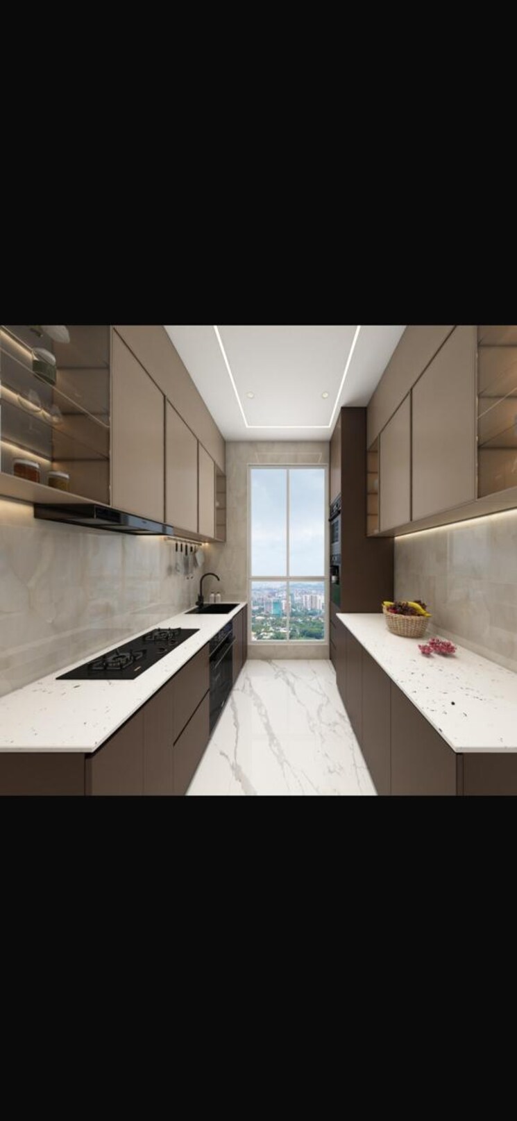 Kitchen, vishwa-bhuvan 2 Bedroom 650 Sq.Ft. Apartment In Chembur Mumbai 7933324