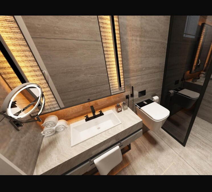 Bathroom, vishwa-bhuvan 2 Bedroom 650 Sq.Ft. Apartment In Chembur Mumbai 7933324