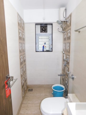 Bathroom in 1 BHK Apartment at L&T Emerald Isle, Powai – for Rent