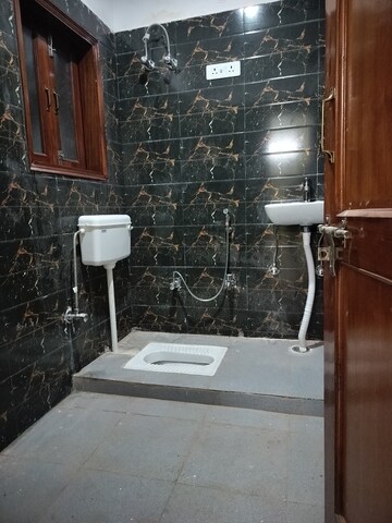 Bathroom in 3 BHK Builder Floor at Chattarpur – for Rent