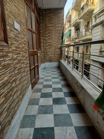 Balcony in 3 BHK Builder Floor at Chattarpur – for Rent