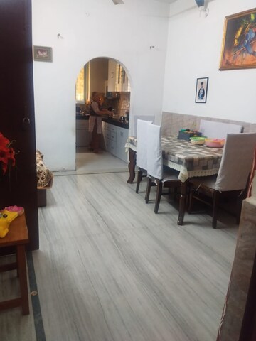 Living Room in 3 BHK Builder Floor at Sai Enclave Niti Khand, Niti Khand – for Rent