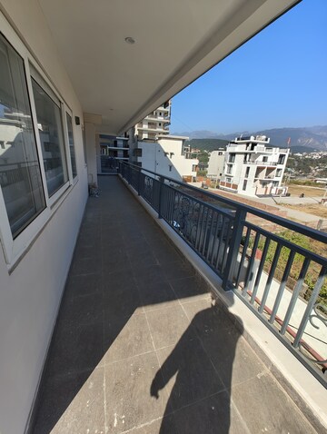 Balcony in 3 BHK Apartment at Earthcon Rajpur Greens, Rajpur – for Rent