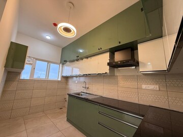 Kitchen in 3 BHK Apartment at Prestige Finsbury Park Regent, Bagaluru  – for Rent