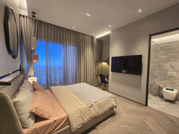 Bedroom in 1 BHK Apartment at Raymond Ten X Habitat, Pokhran Road No 2 – for Sale