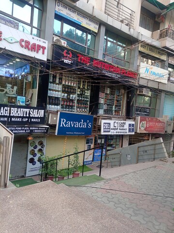  Shop – Exterior View View at Vaibhav Khand - for Rent