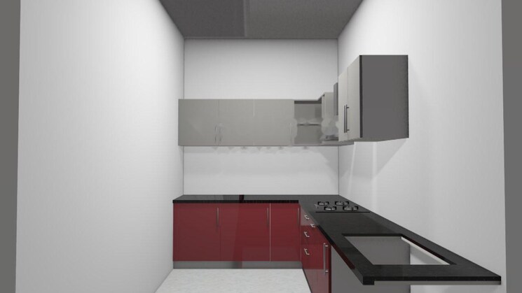 Kitchen, prestige-primrose-hills 2 Bedroom 691 Sq.Ft. Apartment In Banashankari 6th Stage Bangalore 7933883