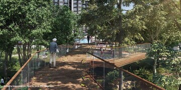 4 BHK Apartment – Exterior View View at Godrej Woods, Sector 43 - for Sale