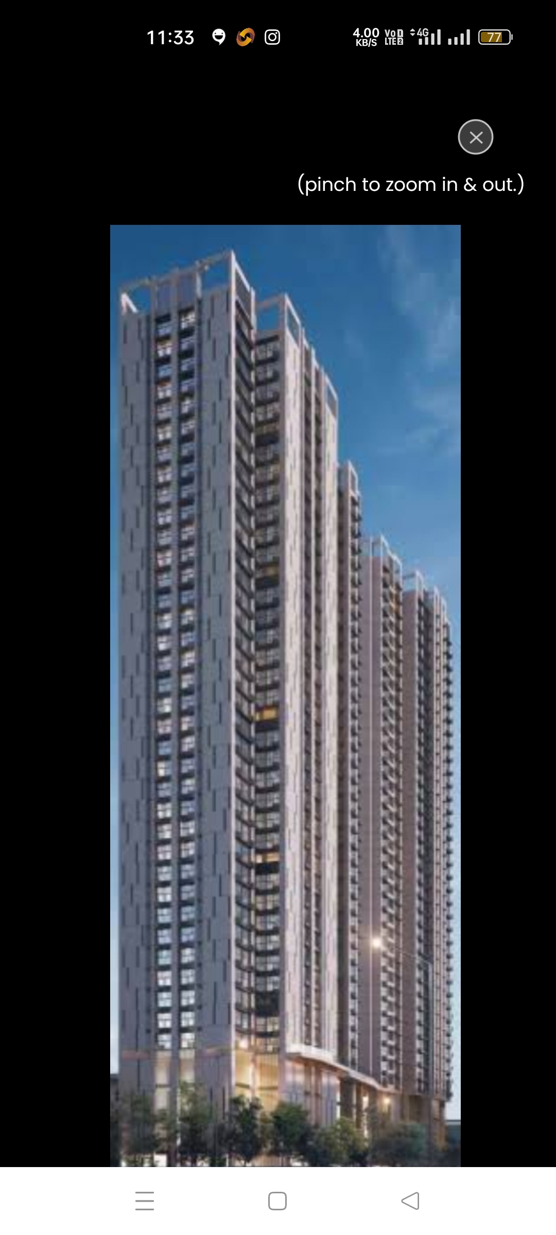 3 BHK 815 Sq.Ft. Apartment in Integrated Ramicon