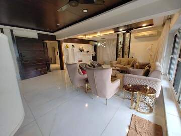 Living Room in 5 BHK Apartment at Akshar Shreeji Heights, Seawoods – for Sale