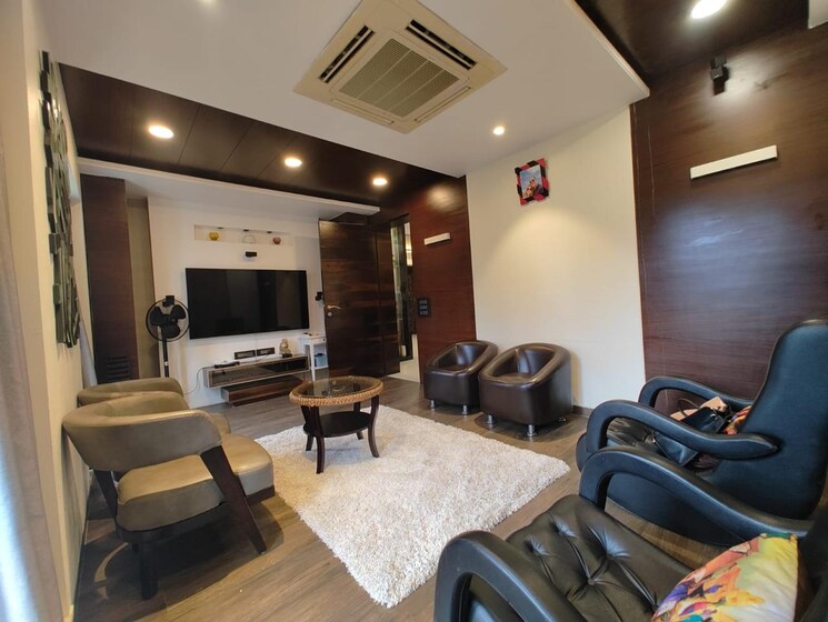 Living Room, akshar-shreeji-heights 5 Bedroom 3360 Sq.Ft. Apartment In Seawoods Navi Mumbai 7934162