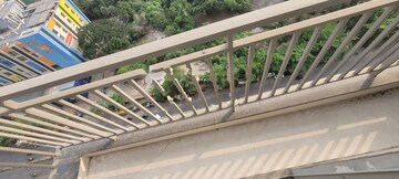 Balcony in 2 BHK Apartment at Ashar Metro Towers, Vartak Nagar – for Rent