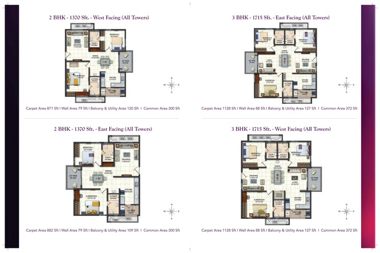 Master Plan, rajapushpa-provincia 3 Bedroom 1715 Sq.Ft. Apartment In Narsingi Hyderabad 7934192