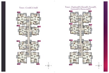 Master Plan in 3 BHK Apartment at Rajapushpa Provincia, Narsingi – for Sale