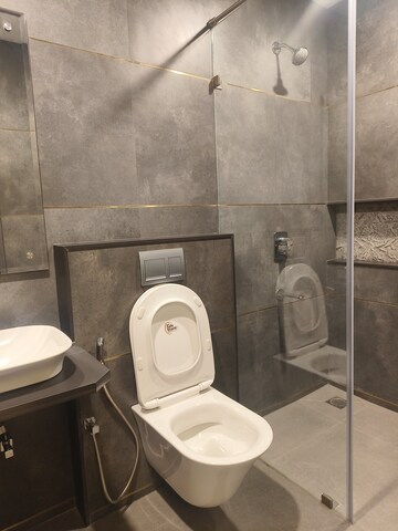 Attached Bathroom in 3 BHK Apartment at Banjara Hills – for Rent