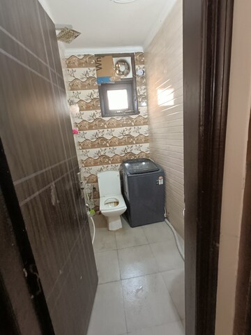 Bathroom in 2 BHK Builder Floor at Freedom Fighters Enclave – for Rent