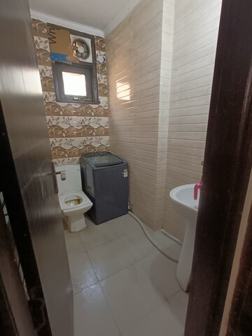 Bathroom in 2 BHK Builder Floor at Freedom Fighters Enclave – for Rent