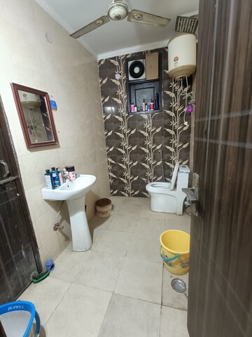 Bathroom in 2 BHK Builder Floor at Freedom Fighters Enclave – for Rent