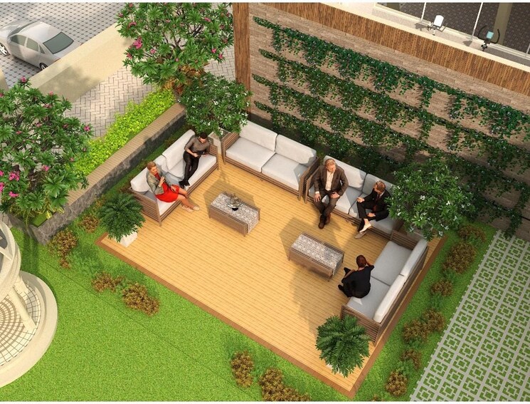Garden, sm-elite 2 Bedroom 532 Sq.Ft. Apartment In Taloja Navi Mumbai 7934489
