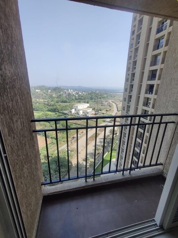 Balcony in 2 BHK Apartment at Vijay Orovia, Ghodbunder Road – for Rent