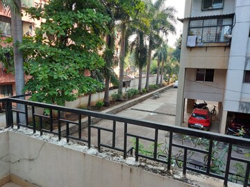 Balcony in 2 BHK Apartment at Shanti Residency, Hadapsar – for Rent