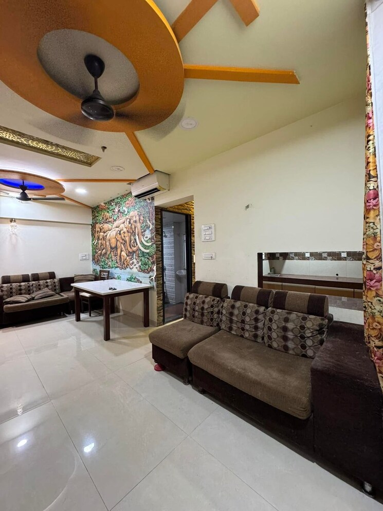 Living Room, lodha-splendora 2 Bedroom 1171 Sq.Ft. Apartment In Ghodbunder Road Thane 7934474