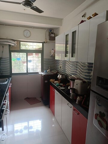 Kitchen in 3 BHK Apartment at Lok Raunak Phase II, Andheri East – for Rent