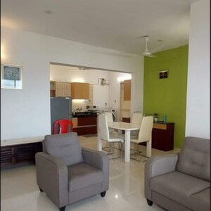 Living Room in 3 BHK Apartment at Nyati Equatorial, Bavdhan – for Sale