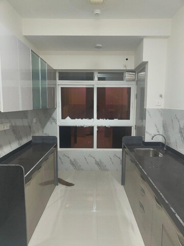 Kitchen in 3 BHK Apartment at Wadhwa TW Gardens, Kandivali East – for Rent