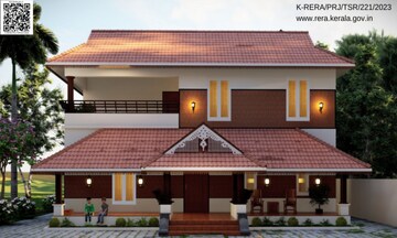 5 BHK Villa – Exterior View View at Kunnamkulam - for Sale