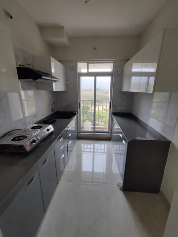 Kitchen in 1 BHK Apartment at Vihang Vermont, Ghodbunder Road – for Rent