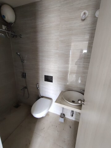 Bathroom in 1 BHK Apartment at Vihang Vermont, Ghodbunder Road – for Rent