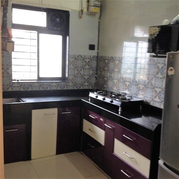 Kitchen in 2 BHK Apartment at Haware Splendor, Kharghar – for Rent