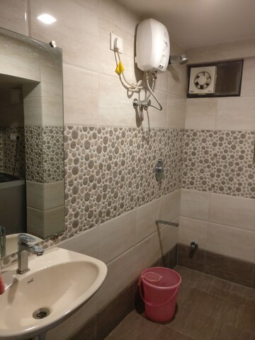 Bathroom in 2 BHK Apartment at Lok Upvan Apartment Phase 2, Vasant Vihar – for Rent