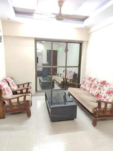 Living Room in 2 BHK Apartment at Kabra Hyde Park, Manpada – for Rent