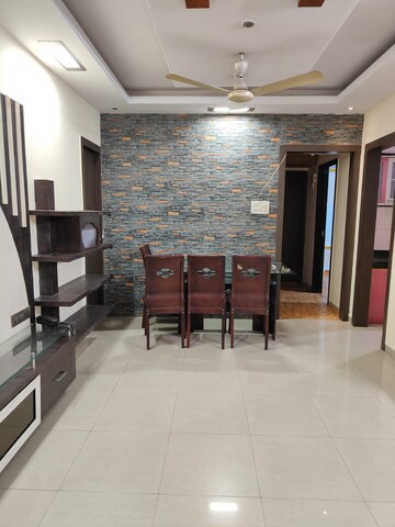Living Room in 2 BHK Apartment at Kabra Hyde Park, Manpada – for Rent