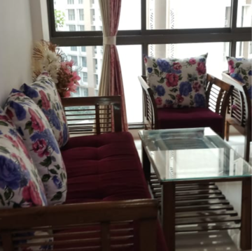 Living Room in 2 BHK Apartment at Lodha Casa Viva, Majiwada – for Sale