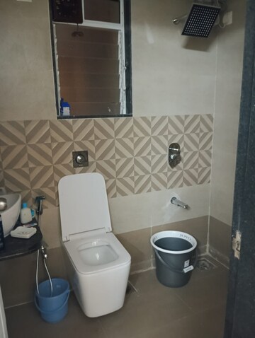 Bathroom in 2 BHK Apartment at Tilak Nagar Building, Tilak Nagar – for Rent
