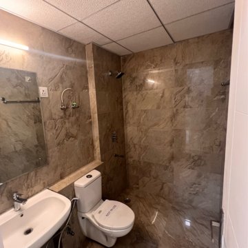 Bathroom in 3 BHK Apartment at Eldeco Live By The Greens, Sector 150 – for Sale