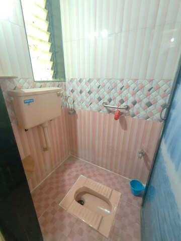 Bathroom in 1 BHK Apartment at Lok Puram, Vasant Vihar – for Rent