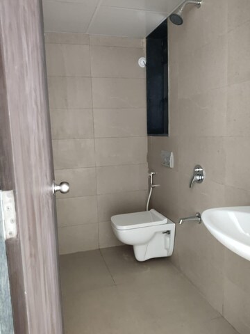 Bathroom in 1 BHK Apartment at Runwal Eirene, Balkum Pada – for Rent