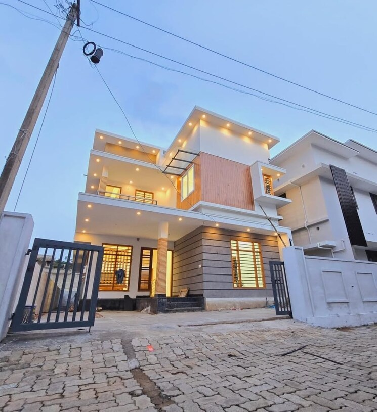 Master Bedroom, olavakode 3 Bedroom 1200 Sq.Ft. Villa In Olavakode Palakkad 7935162