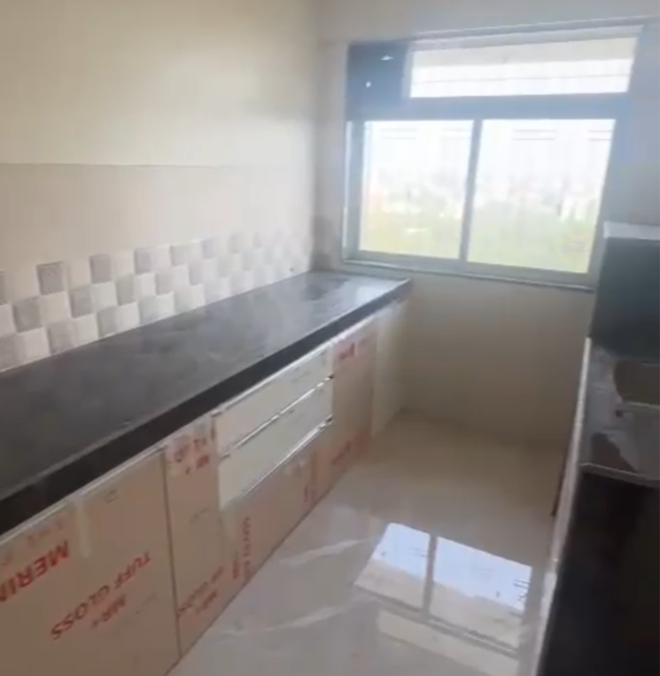 Kitchen, vision-heights 2 Bedroom 800 Sq.Ft. Apartment In Khan Estate Mumbai 7935523