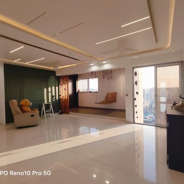 Living Room in 4 BHK Apartment at Ulwe Sector 17 – for Sale