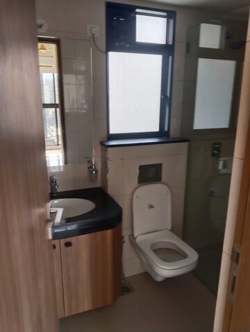 Bathroom in 3 BHK Apartment at Godrej Urban Park, Chandivali – for Rent