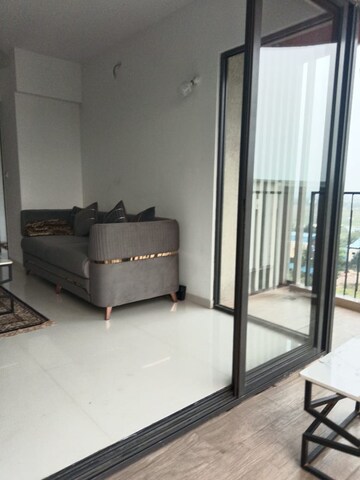 Living Room in 2.5 BHK Apartment at Lodha Palava City Lakeshore Greens, Dombivli East – for Rent